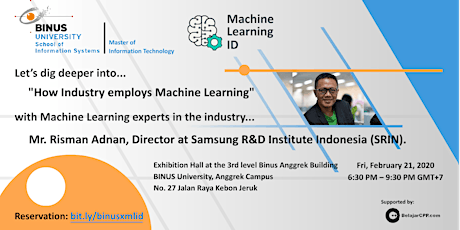 Binus University X Machine Learning ID Meetup primary image