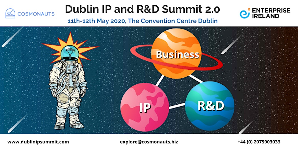 2nd Annual Dublin Ip And R D Summit Tickets Mon 11 May 2020 At 08