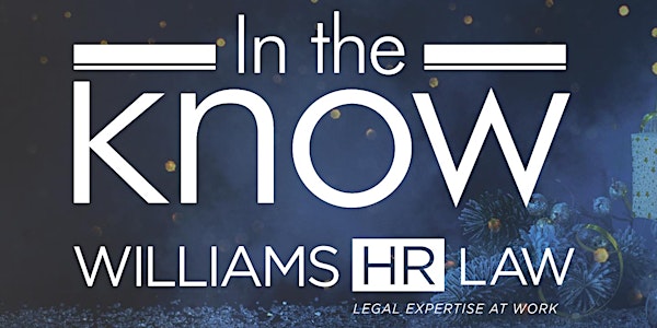 2019 HR Law Year In Review & Trends to Watch in 2020