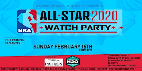 NBA ALLSTAR WATCH PARTY + CRAWFISH BRUNCH+ FREE MIMOSAS+PARKING+ENTRY primary image