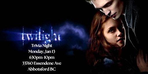 Image principale de Twilight Trivia Night