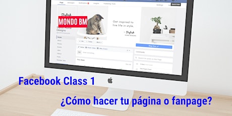 Imagen principal de Facebook Class: Crea tu página en FB o arregla tu página de FB
