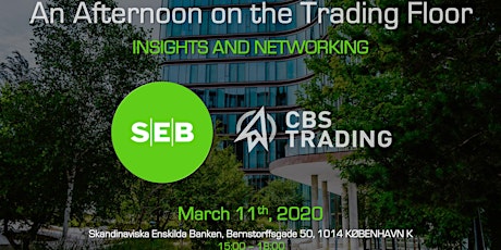 SEB x CBS Trading // An Afternoon on the Trading Floor primary image