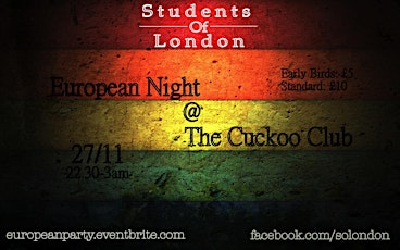 University Of London European Night primary image