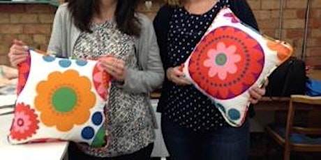 Make a Piped Cushion Workshop Tuesday 3rd March £35 primary image