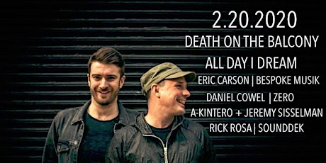 Parties4Peace 2020 Tour: Death on the Balcony | All Day I Dream + friends primary image