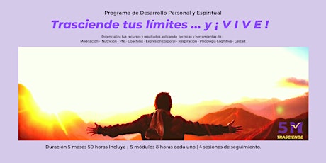 Imagen principal de Programa Trasciende tus limites y ¡VIVE!