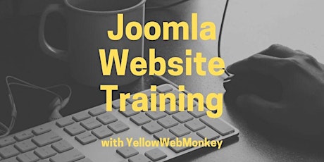 Joomla Website Training with YellowWebMonkey primary image