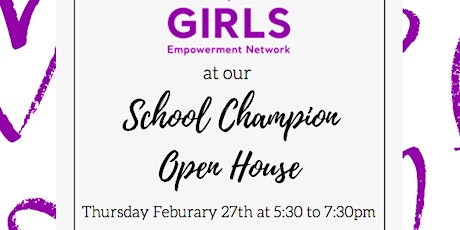 HTX GIRLS School Champion Open House primary image