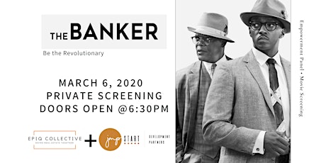 The Banker Movie Screening primary image