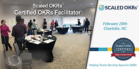 Scaled OKRs - Certified OKR Facilitator Course primary image