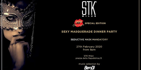 STK Milano | Sexy Masquerade Dinner Party