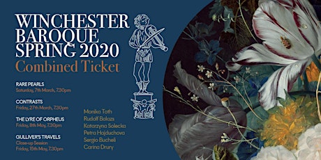WINCHESTER BAROQUE SPRING 2020 - Combined Ticket primary image