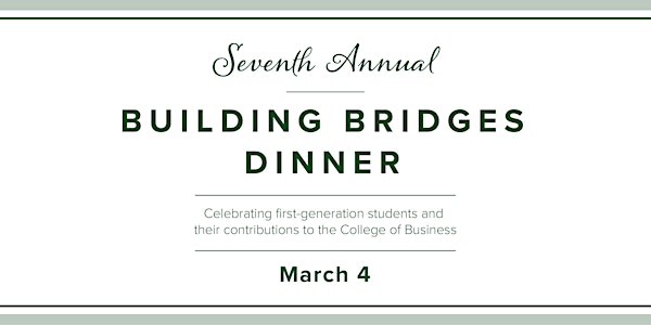 Seventh Annual Building Bridges Dinner