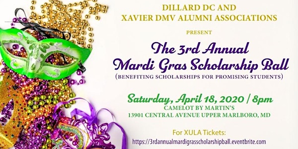 3rd Annual DMV Mardi Gras Scholarship Ball