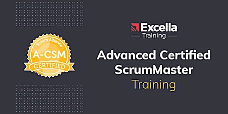 Advanced Certified ScrumMaster (A-CSM) Training (Virtual) primary image