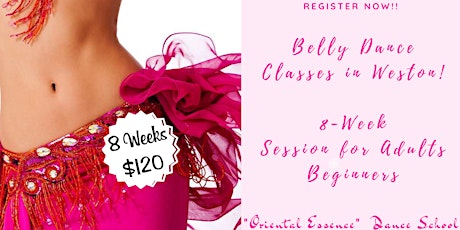 8-weeks Beginners Belly Dance Classes in Weston primary image