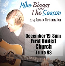 Mike Biggar Acoustic Christmas Tour - Truro NS primary image
