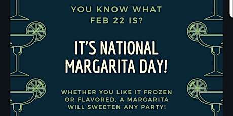 Margaritas Por Favor! WIS celebrates National Margarita Day primary image