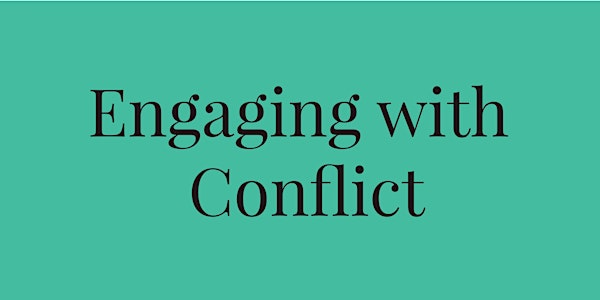 Engaging with Conflict - October 1, 2020