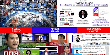 Geopolitics2020s! - Deep Insights for Leaders, Entrepreneurs & Executives primary image