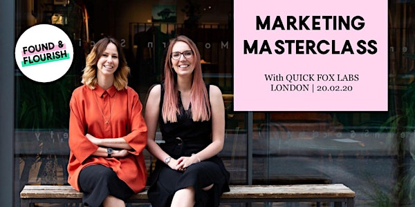 MASTERCLASS | learn how to market your business and attract your ideal clients | London