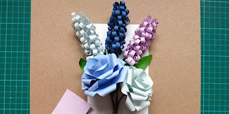 Adult paper flower making workshop-Spring Roses & primary image