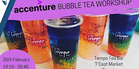 Accenture Bubble Tea Workshop primary image