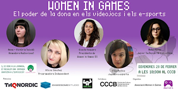 Women in Games: El poder de las mujeres en los videojuegos y los eSports