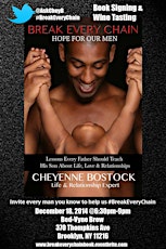 Book Signing & Wine Tasting: "Break Every Chain" by Cheyenne Bostock @AskCheyB primary image