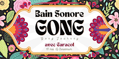 BAIN SONORE GONG ✨ GONG JOURNEY primary image