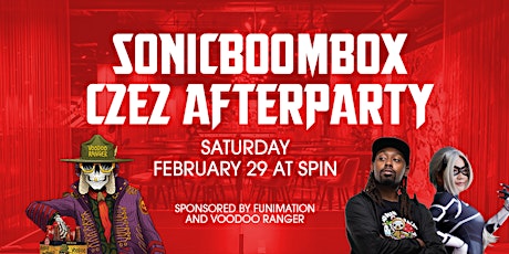 FREE Sonicboombox C2E2 Afterparty, sponsored by Funimation