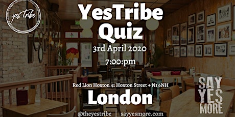 YesTribe Quiz - London primary image