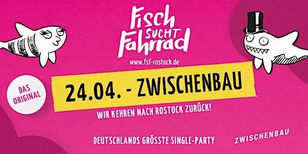 Fisch sucht Fahrrad-Party in Rostock - April 2020
