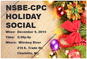 NSBE Charlotte Professionals 2014 Holiday Social primary image