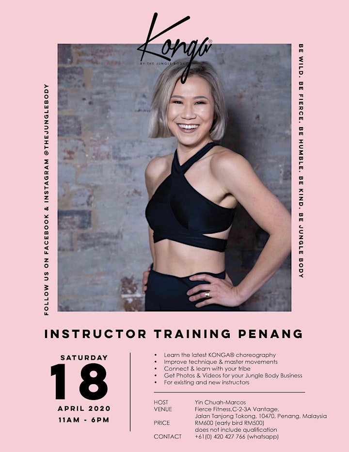 
		KONGA Class & Instructor Training - Penang with Yin image
