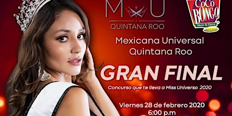 Imagen principal de Gran Final Mexicana Universal Qroo