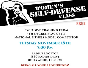 Women's Self Defense Class primary image