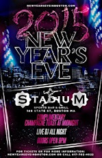 Stadium Bar & Grill Boston New Year's Eve 2015 primary image