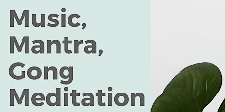 Manta, Music & Gong Meditation Circle primary image