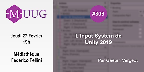 MUUG#806 - L'Input System d'Unity 2019