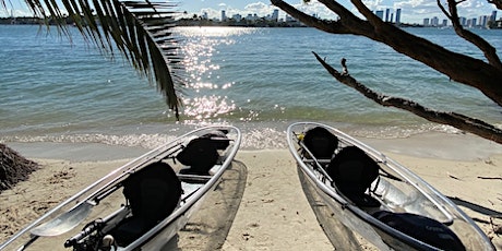 CLEAR Bottom KAYAK Island Adventure with Champagne toast included! primary image