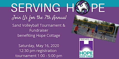 7th Annual Serving Hope: Sand Volleyball Tournament & Fundraiser primary image