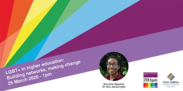 CANCELLED LGBT+ in HE: Building networks, making change