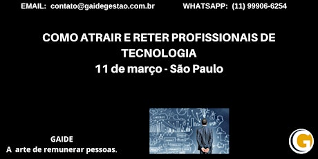 Imagem principal do evento GESTÃO DE REMUNERAÇÃO, CARREIRAS E COMPETÊNCIAS EM EMPRESAS DE TECNOLOGIA
