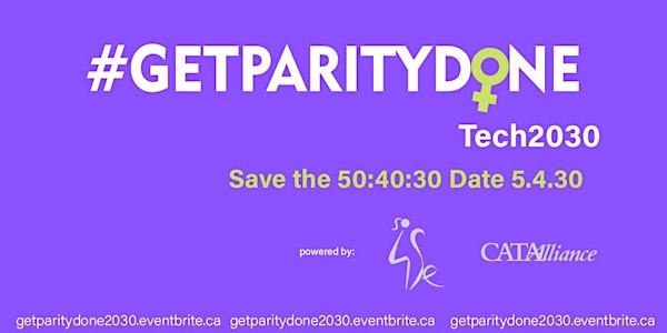 GetParityDone Tech2030