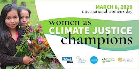 Women as Climate Justice Champions: International Women's Day 2020 primary image