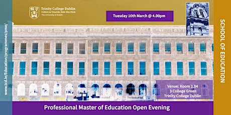 Professional Master of Education Open Evening primary image