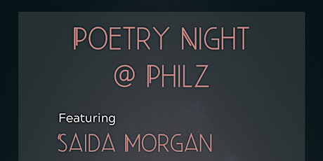 Poetry Night at Philz Coffee primary image