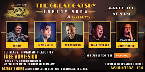 The Great Gatsby Comedy Show